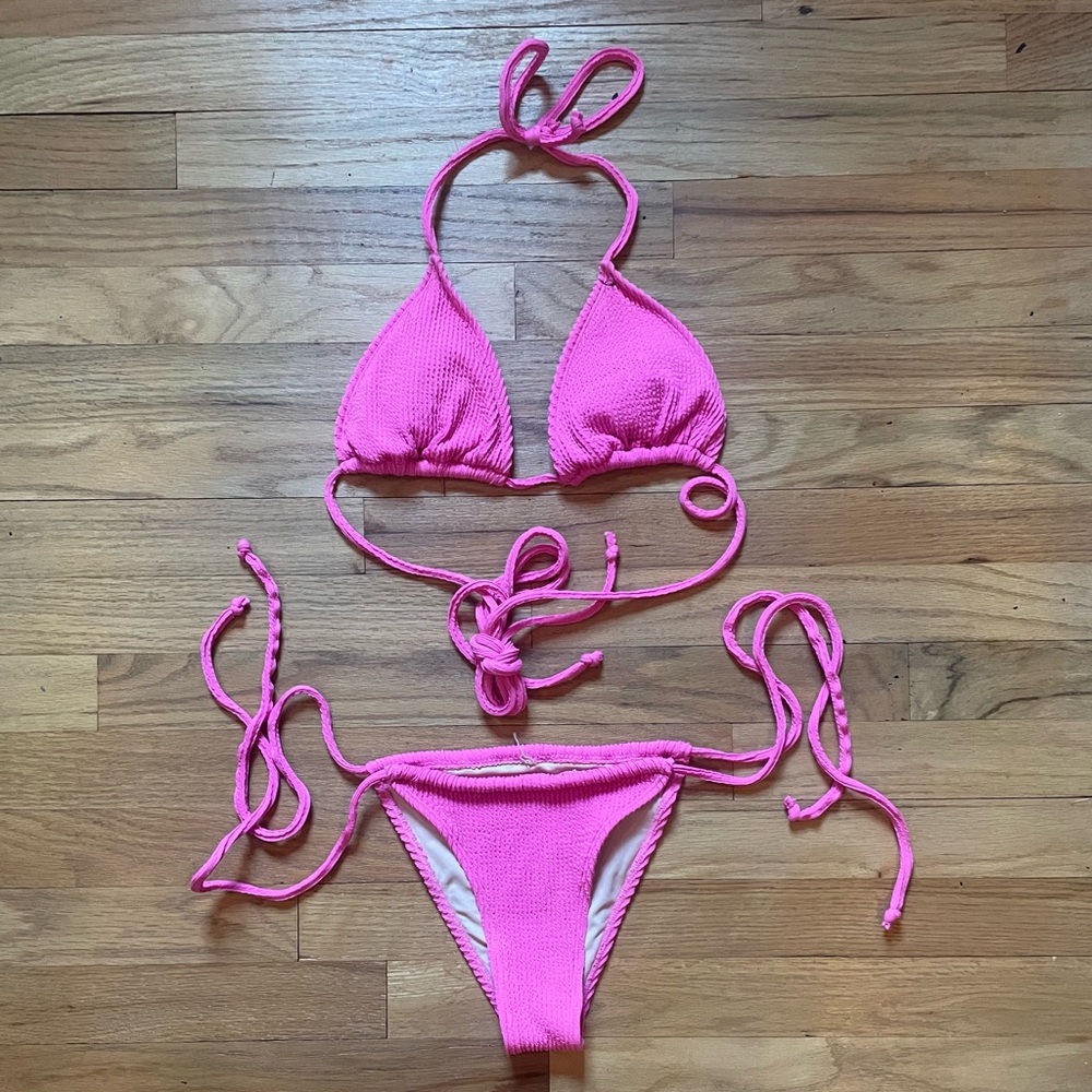 Cotton On Pink Bikini Set 🌸 Size M